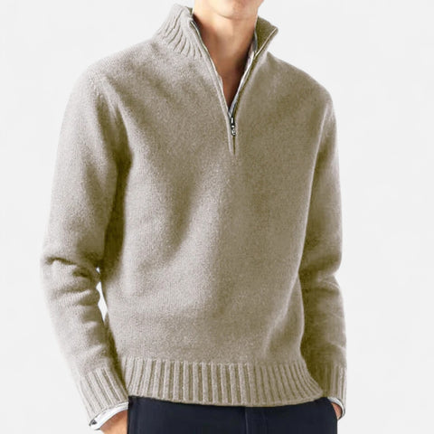 Claireve | Pulls Col Roulé Homme en Maille – Tricot Raffiné, Élégance Intemporelle