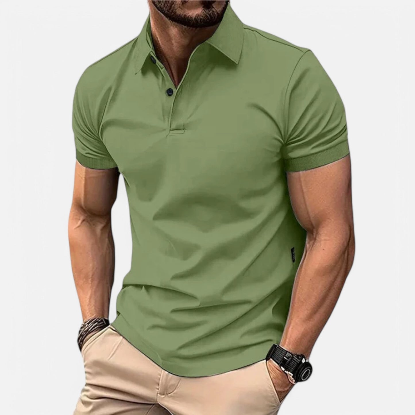 Claireve | Polo d’Été Homme – Sobriété Décontractée, Légèreté Streetwear