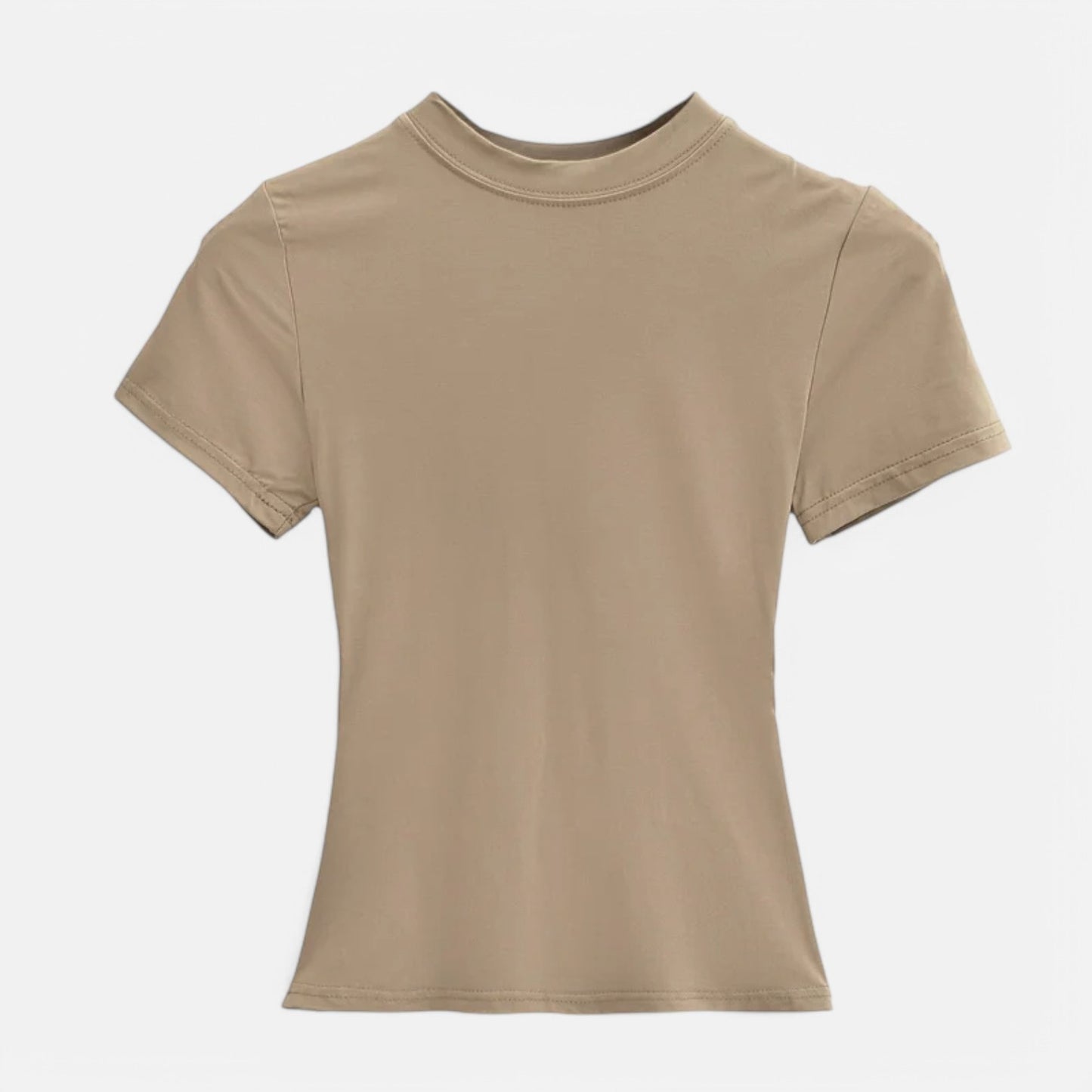 Claireve | T-Shirt Femme Manches Courtes – Simplicité Chic, Silhouette Affirmée
