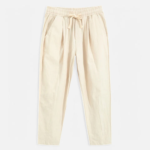 Claireve | Pantalon Décontracté Coton & Lin Homme – Fraîcheur Naturelle, Allure