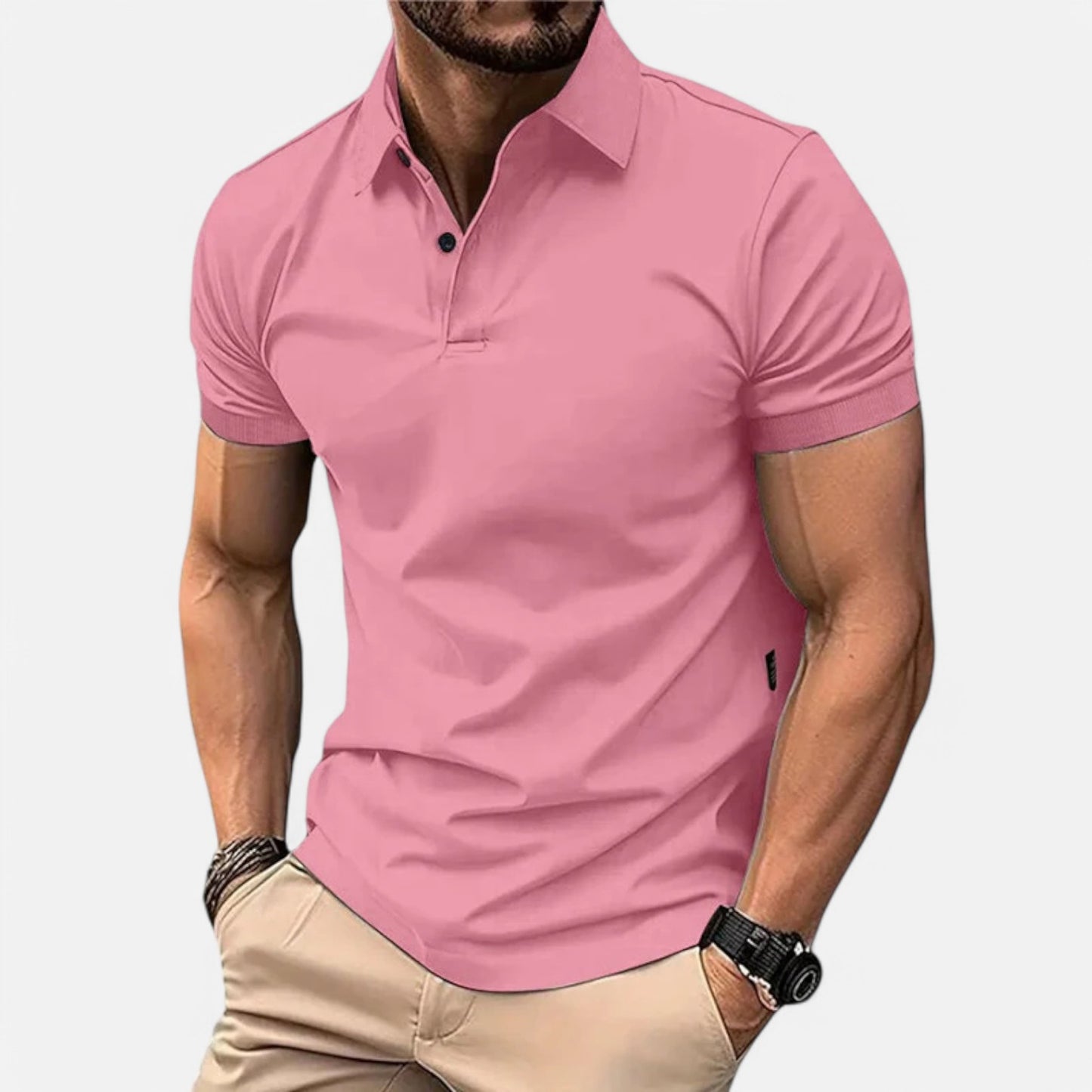 Claireve | Polo d’Été Homme – Sobriété Décontractée, Légèreté Streetwear