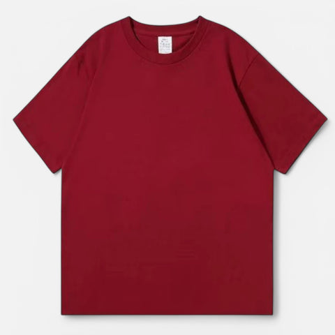 Claireve | T-Shirt 500g Pur Coton – Structure Solide, Minimalisme Intemporel